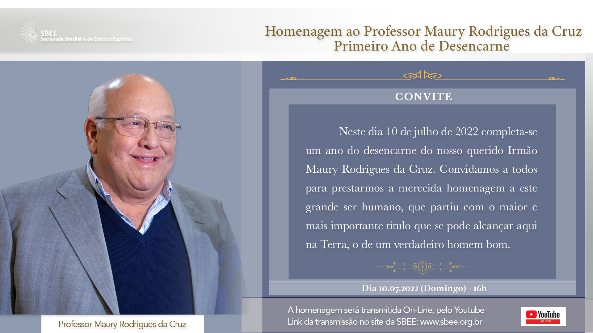 Homenagem Professor